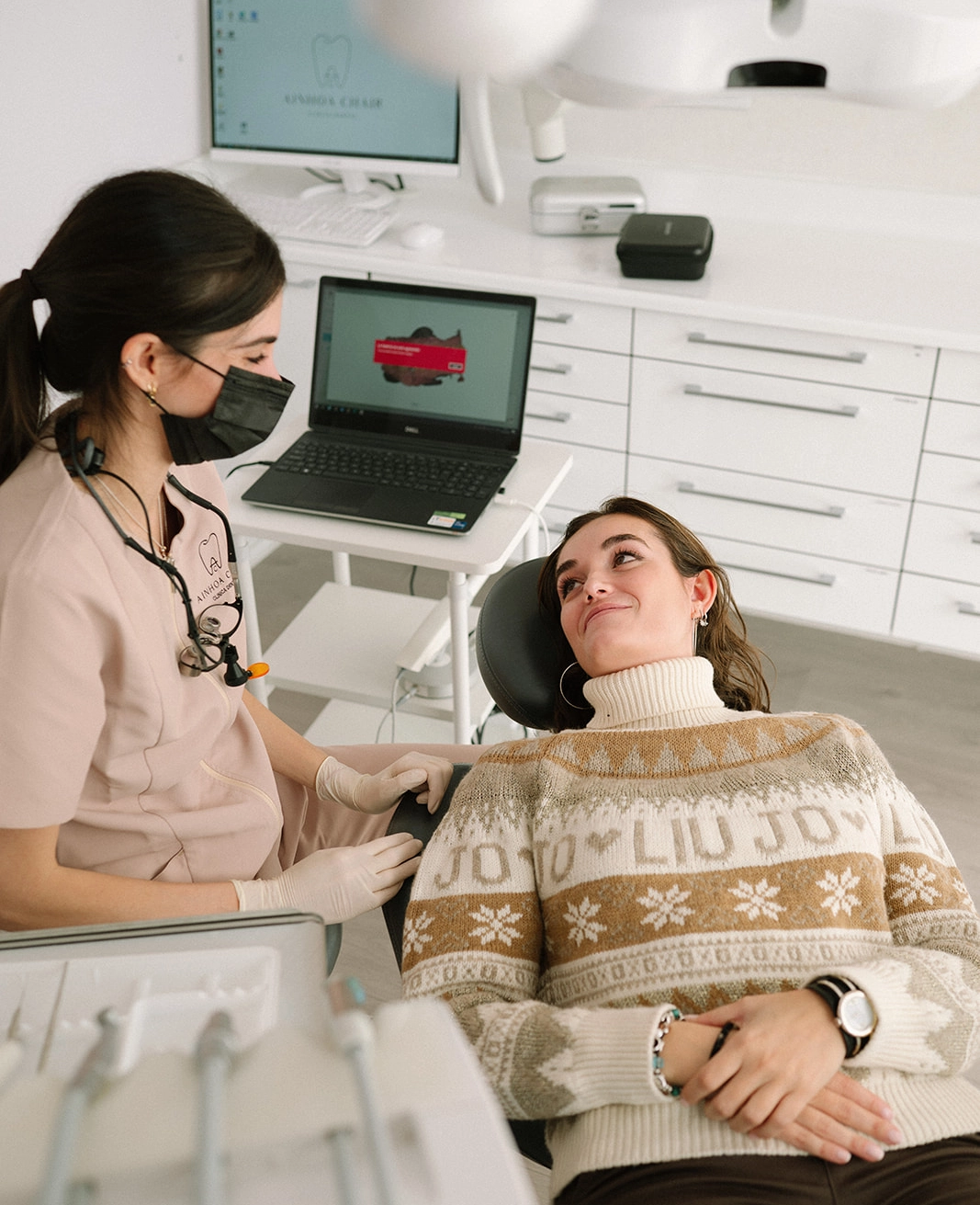 Ortodoncia invisible majadahonda Clinica dental ainhoa chair